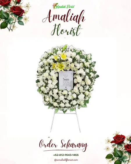 Krans Bunga Duka Tanjung Duren Selatan